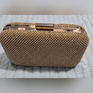 Elegant Gold Clutch Bag